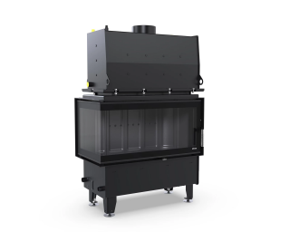 wkład z płaszczem wodnym Defro Riva ME BL SHORT  - Defro Riva ME BL SHORT  czerny ceramiton